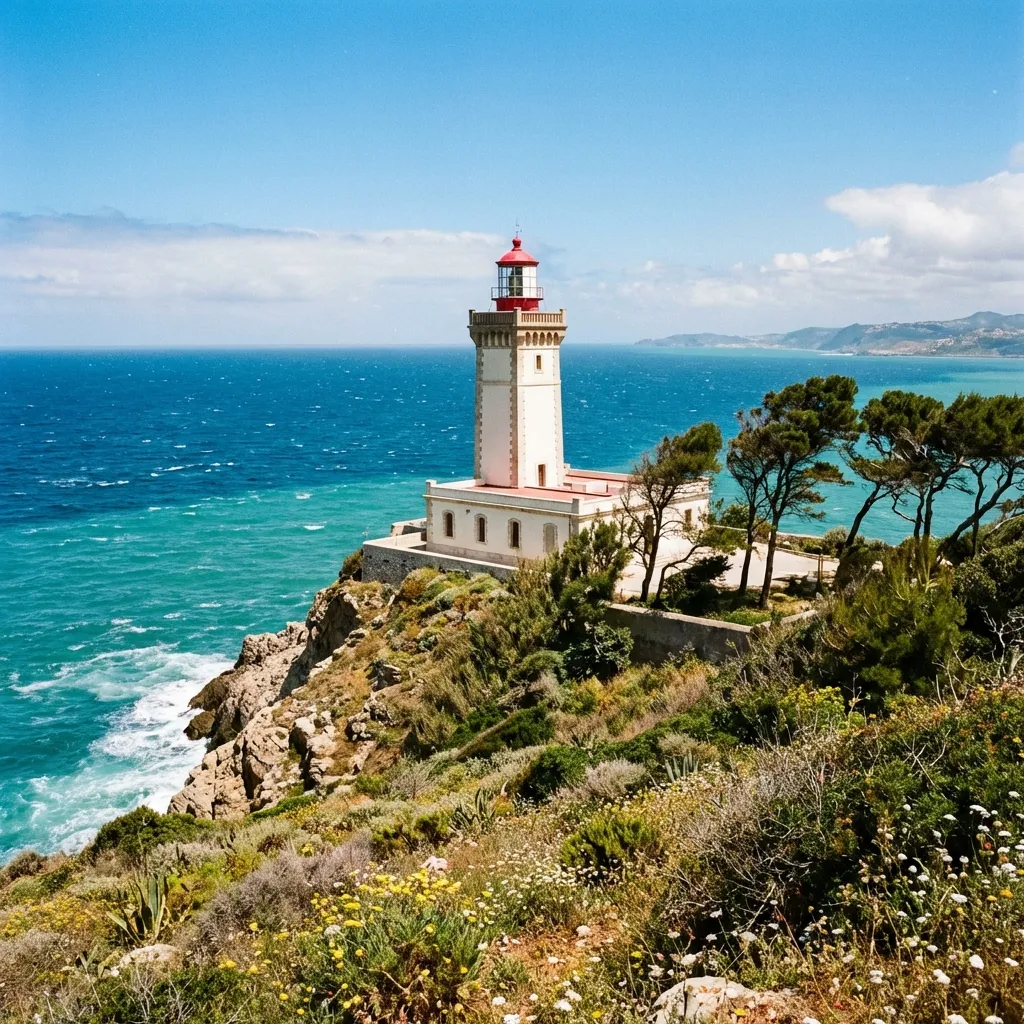 Le phare du Cap Spartel à Tanger