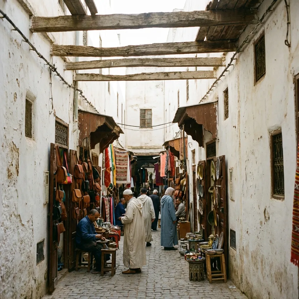 Ruelle de la médina de Tétouan