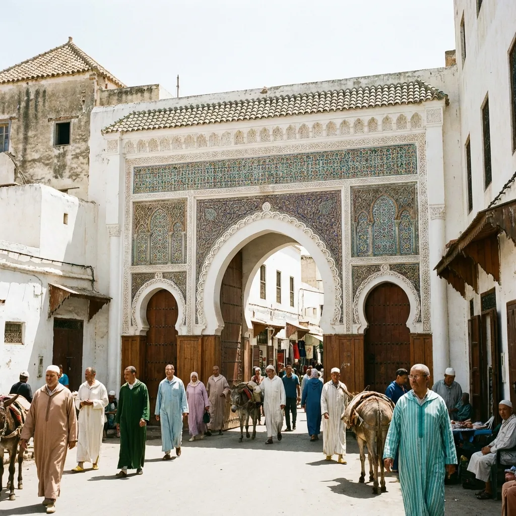 Porte de la médina de Tétouan