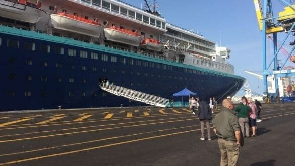 Agadir : Le géant bateau de croisière accoste à Agadir Géant bateau