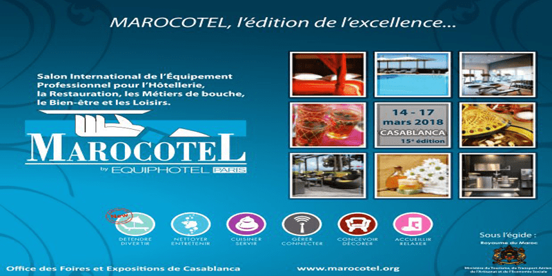 15ème édition du salon MAROCOTEL BY EQUIPHOTEL marocotel