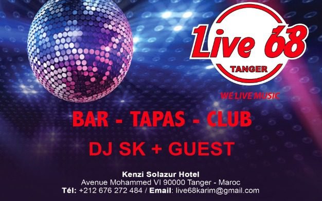 Bar-Tapas-Club Live 68 pour réussir votre Réveillon Bar-Tapas-Club Live 68