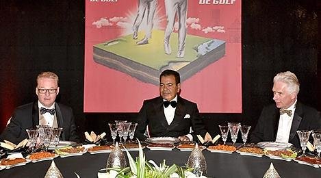 46è Trophée Hassan II de golf et 25è Coupe Lalla Meryem : SAR Moulay Rachid préside un dîner offert par SM le Roi Moulay Rachid