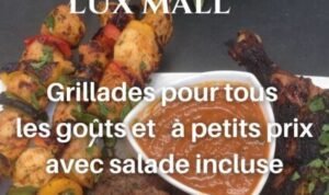 Barbecue en terrasse avec vue magnifique sur Tanger au LUX MALL Barbecue