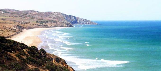 plages du nord du Maroc