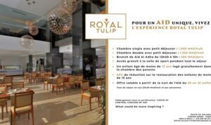 Le Royal Tulip City Center Tanger vous propose un séjour exceptionnel pour Aid Al Adha Le Royal Tulip City Center Tanger vous