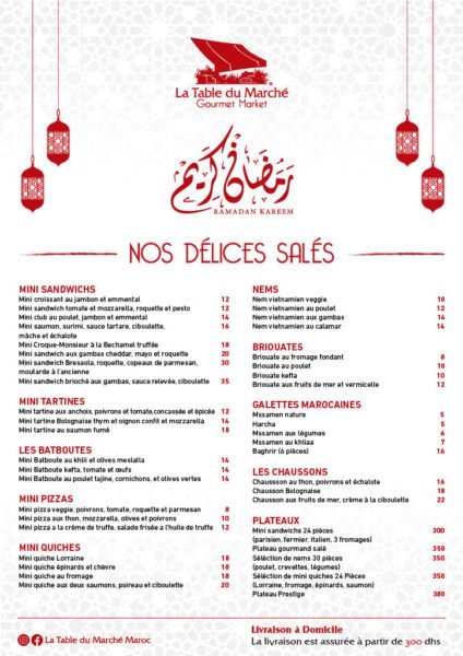 La Table du Marché - Une rupture de jeûne saisissante en bord de mer !