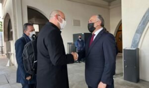 Le Maire de Tanger, Mounir Limouri, en visite à Algésiras Le Maire de Tanger