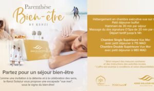 Une parenthèse de bien-être – L’offre de l’hôtel Kenzi Solazur Tanger Une parenthèse
