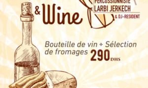 Soirée percussion avec Larbi Jerkech + Vin & Fromage à la Table du Marché Soirée percussion