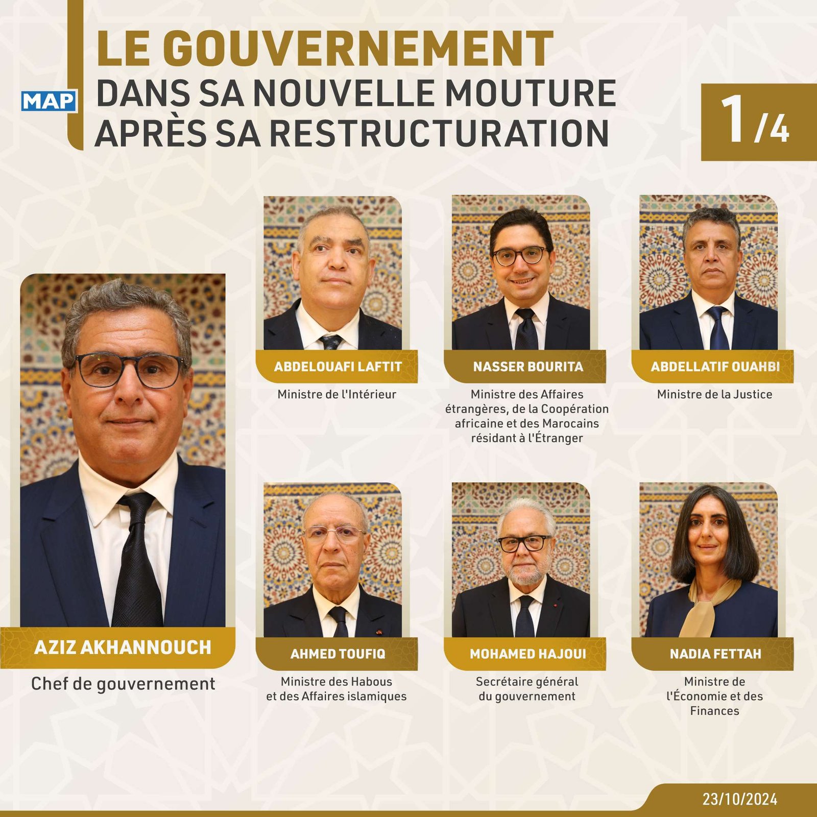 SM le Roi reçoit