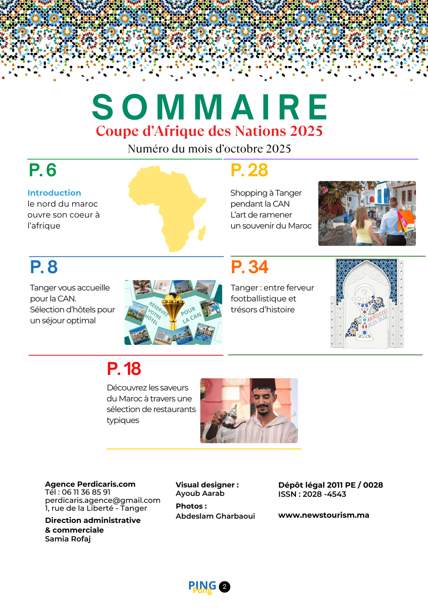 Présentation officielle du Livret du Nord – CAN 2025
