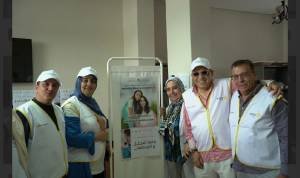 Caravane médicale Rotary Club APM Terminals Kasr Al Majaz soins aux habitants