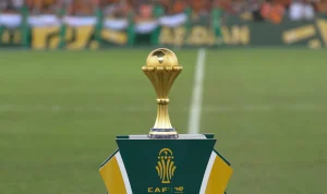 Le vainqueur de la CAN Maroc 2025 recevra 10 millions de dollars américains annonce le président de la CAF, Dr Patrice Motsepe Le vainqueur de la CAN Maroc 2025 recevant la prime de 10 millions de dollars