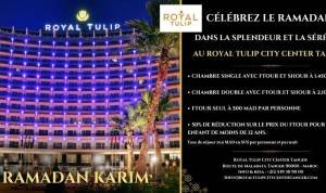 Offre du buffet ftour de l'hôtel Royal Tulip City Center Tanger
