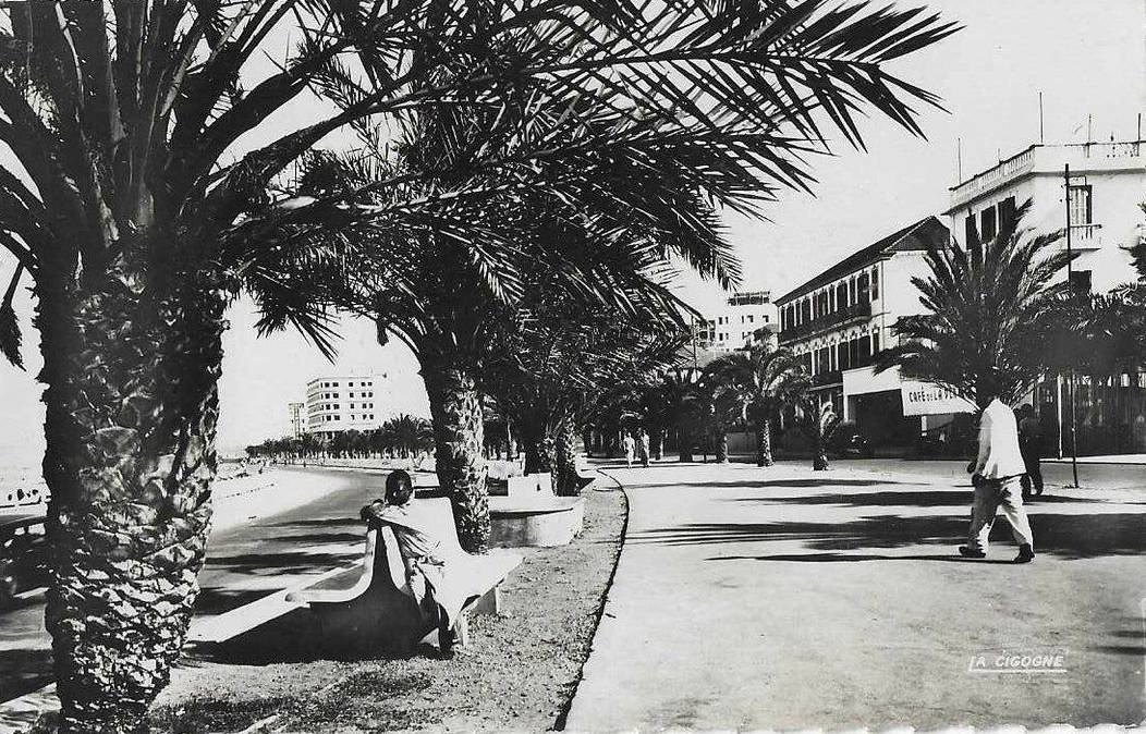 Tanger l'historique, l'avenue d'Espagne pendant la période coloniale