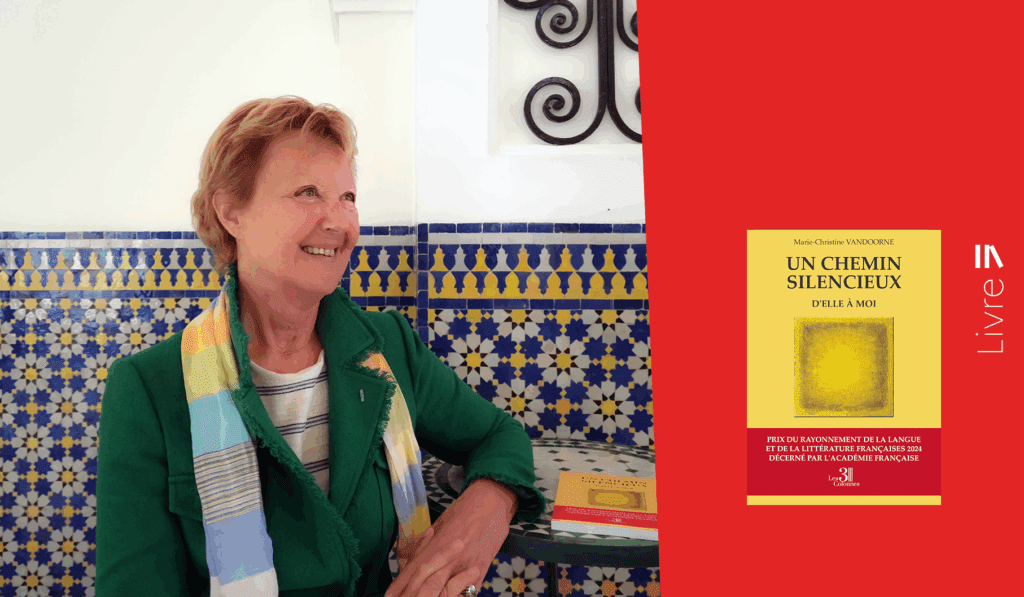 Marie-Christine Vandoorne en rencontre littéraire à l’Institut français de Tanger