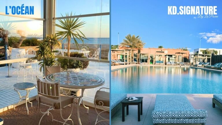 meilleurs restaurants à Tanger avec vue sur mer, KD.Signature et L'Océan