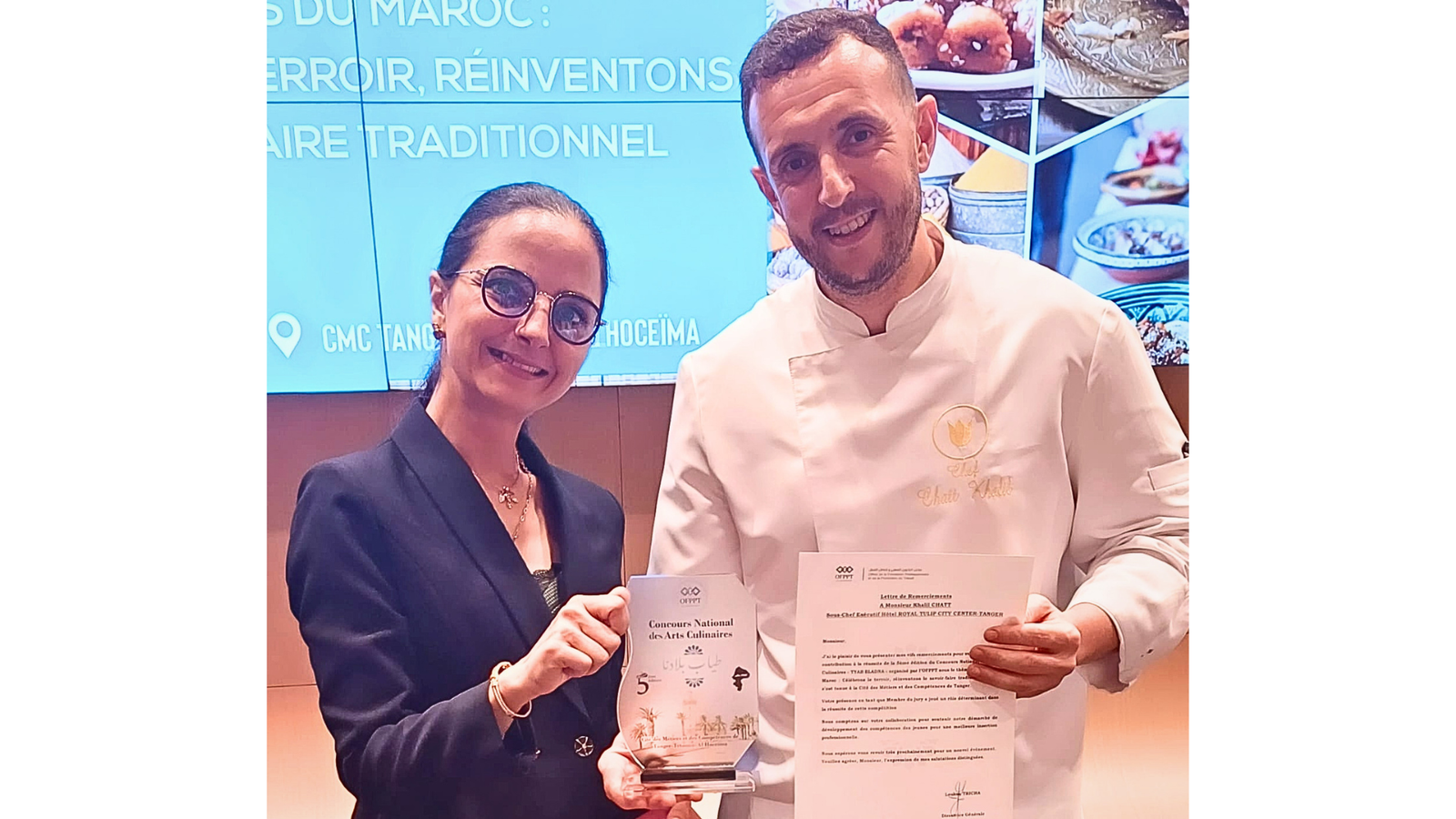 Le Chef Khalil Chatt distingué lors du Concours National des Arts Culinaires 
