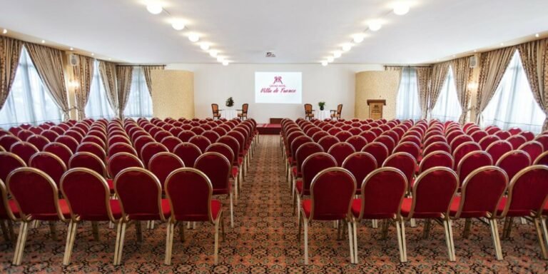 Dossier espaces événementiels de Tanger – Épisode 5 : les salles de conférence du grand hôtel Villa de France Grand Ballroom une des salles de la Villa de France pour événements