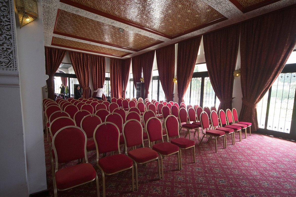 Ibn Battouta, une des salles El Minzah Hotel avec configuration idéale